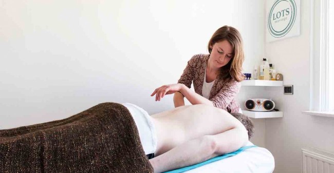 Laat spanning los met een massage!