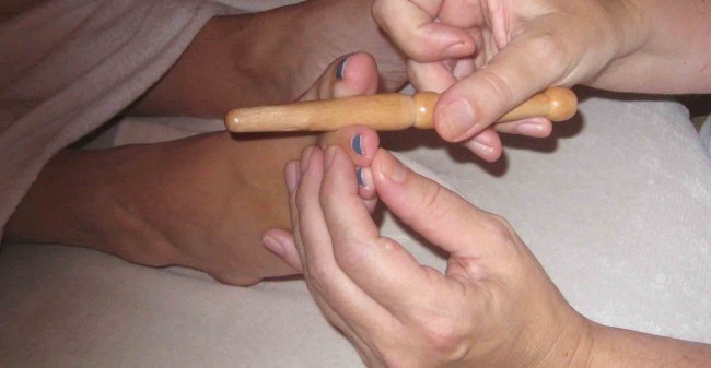 Massage tegen spanningen