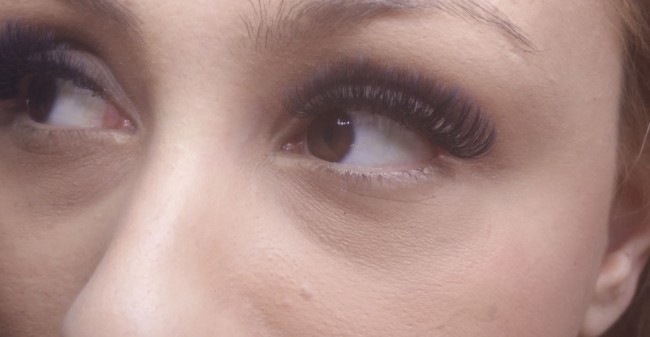 Mooie, lange wimpers met extensions