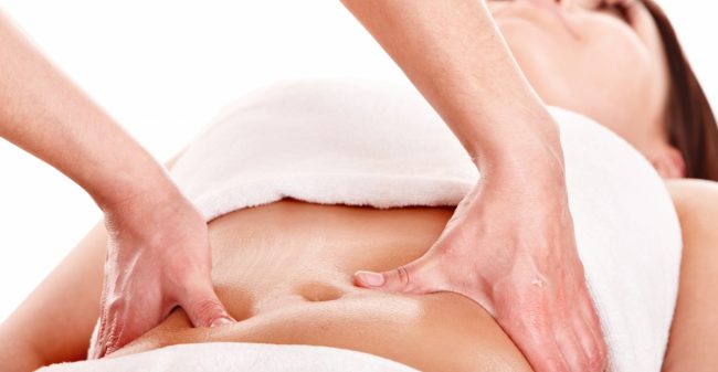 Massage tegen vrouwenproblemen