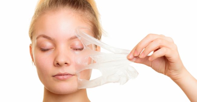 An after summer peeling for a fantastic skin feeling!