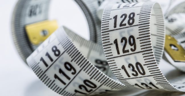 Zeer gericht centimeters kwijtraken