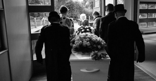 Foto’s van het laatste afscheid
