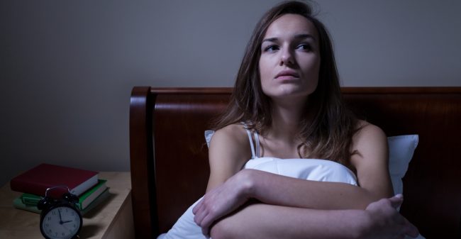 Bijna elke nacht lag ik wakker in bed