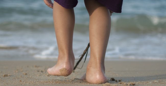 De ontwikkeling van de kindervoet