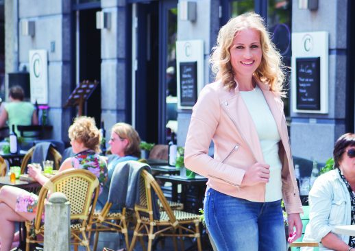 ‘Ik loop vol trots over het terras’