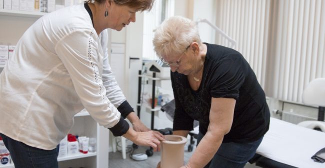 Huidtherapie na (borst)kanker