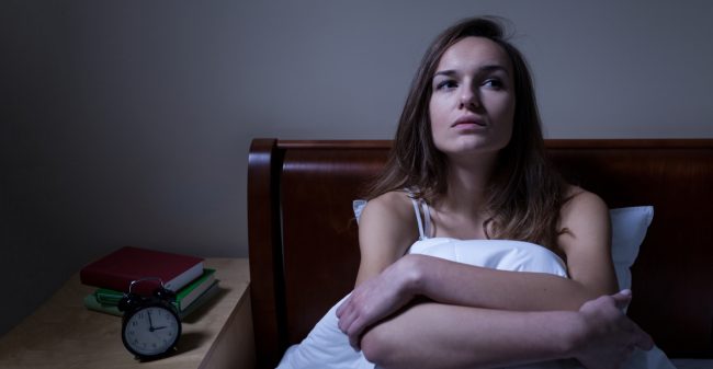 Bijna elke nacht lag ik wakker in bed
