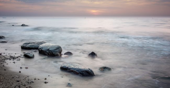 Herstellen door de zee!