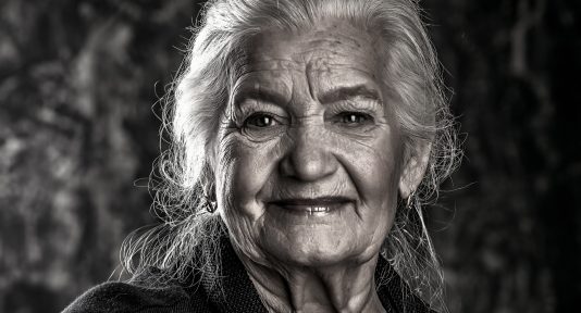 Die trotse blik van een vastberaden vrouw