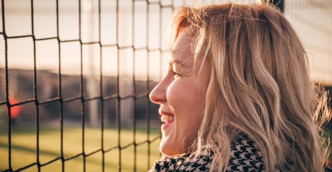 ‘Ik sta weer langs de lijn. Zonder pijn!’