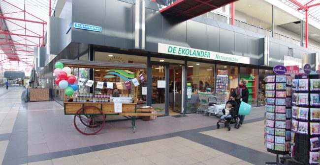 Een volwaardige biologische mini – supermarkt