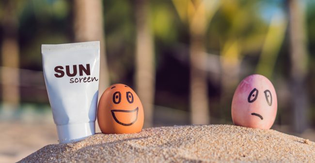 Naar het strand niet zonder antioxidant!