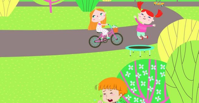 O jee, rode vlekjes…