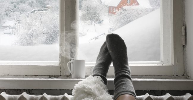 Help je voeten de winter door
