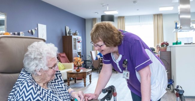 Samenwerken met bewoners en familie