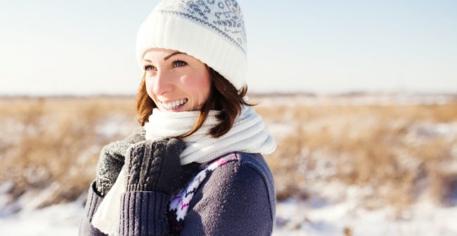 Stralend de winter door