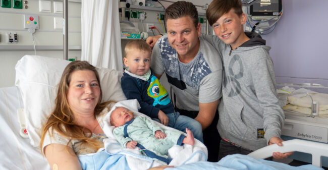 ‘Jaimy is voor altijd een coronababy’