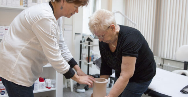 Huidtherapie na (borst)kanker