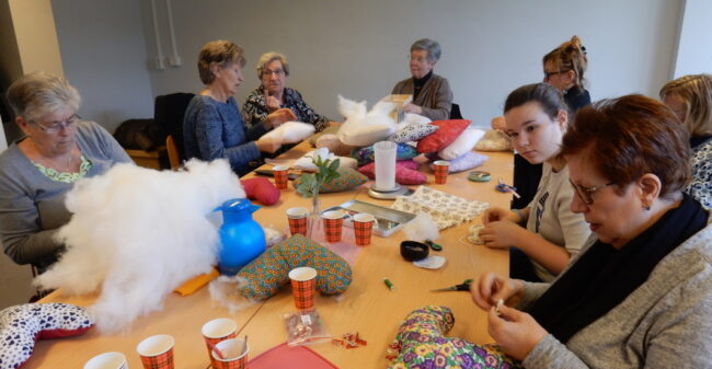 ‘Maken van Heart Pillows is dankbaar werk’
