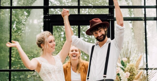 Een onvergetelijke ceremonie waar lang over nagepraat wordt