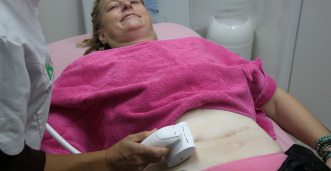 Behandeling door de huidtherapeut bracht verlichting