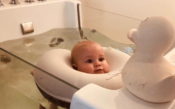 Waarom een jacuzzi jouw baby helpt