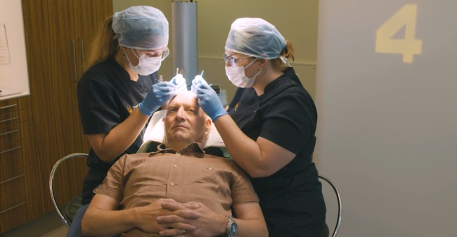 Vervolgbehandeling na haartransplantatie