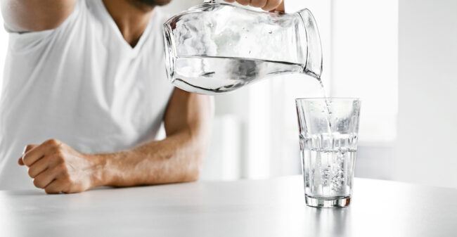 Drink lekker, zacht water